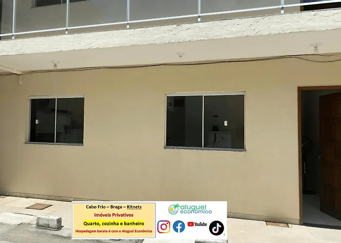 Cabo Frio - Braga - Kitnets - Aluguel Econômico Apartamento